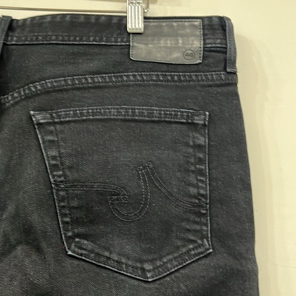 Adriano Goldschmied The Graduate Tailored Leg Black Denim 38 waist - Picture 10 of 16